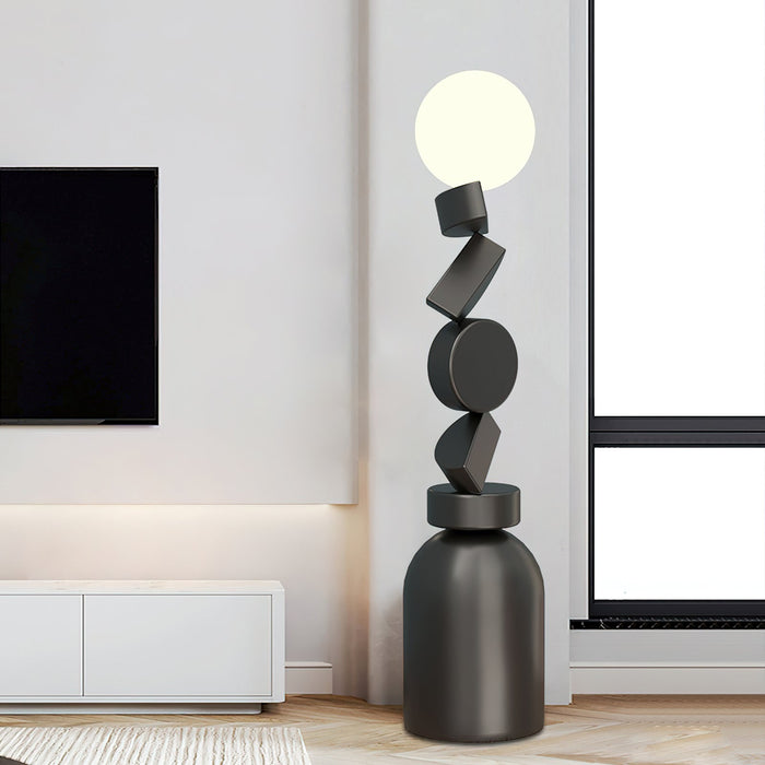 Monolith Cube Floor Lamp.