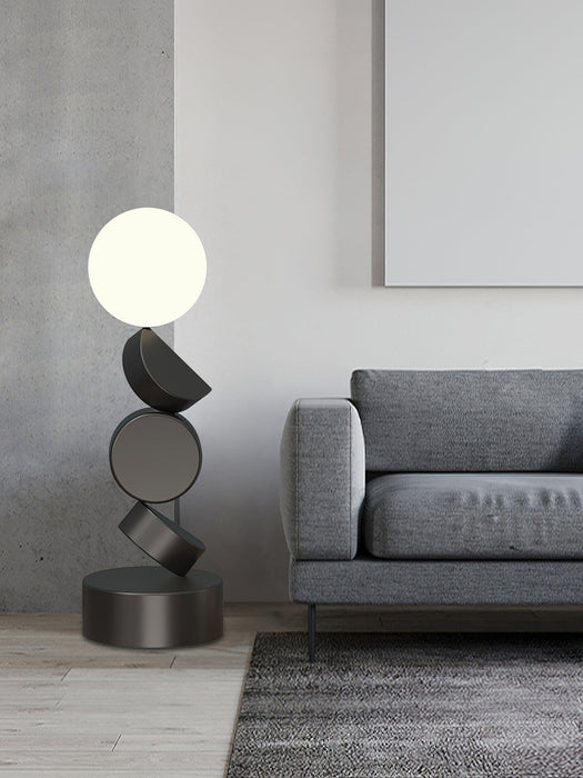 Monolith Cube Floor Lamp-DWHOME
