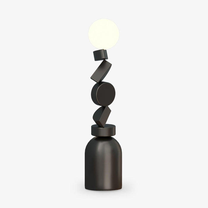 Monolith Cube Floor Lamp-DWHOME