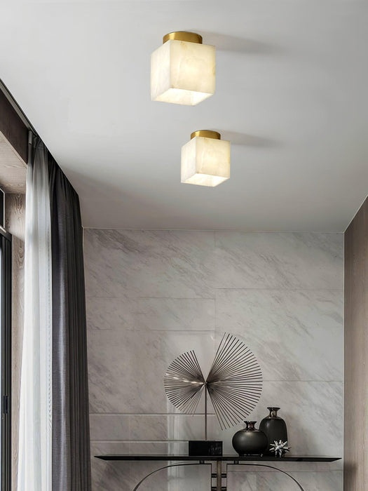 Moon Alabaster Ceiling Light - DWHOME