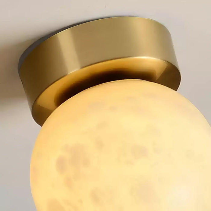 Moon Alabaster Ceiling Light - DWHOME