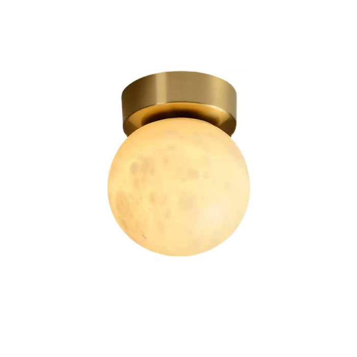 Moon Alabaster Ceiling Light - DWHOME