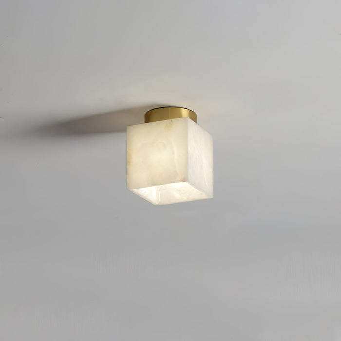 Moon Alabaster Ceiling Light.