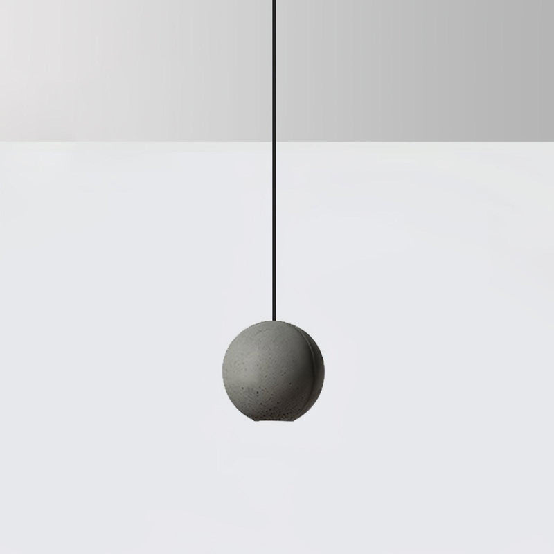 Moon Concrete Pendant Lamp-DWHOME