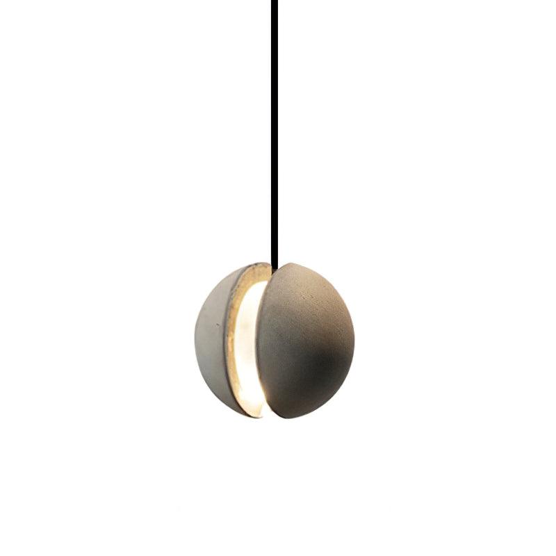 Moon Concrete Pendant Lamp-DWHOME