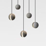 Moon Concrete Pendant Lamp-DWHOME