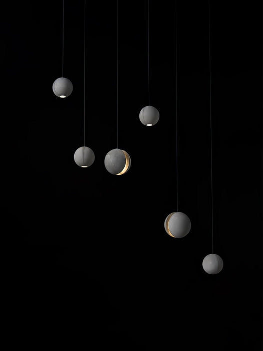 Moon Concrete Pendant Lamp - DWHOME