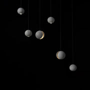 Moon Concrete Pendant Lamp-DWHOME