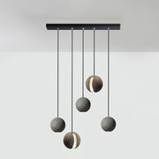 Moon Concrete Pendant Lamp-DWHOME