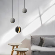 Moon Concrete Pendant Lamp-DWHOME