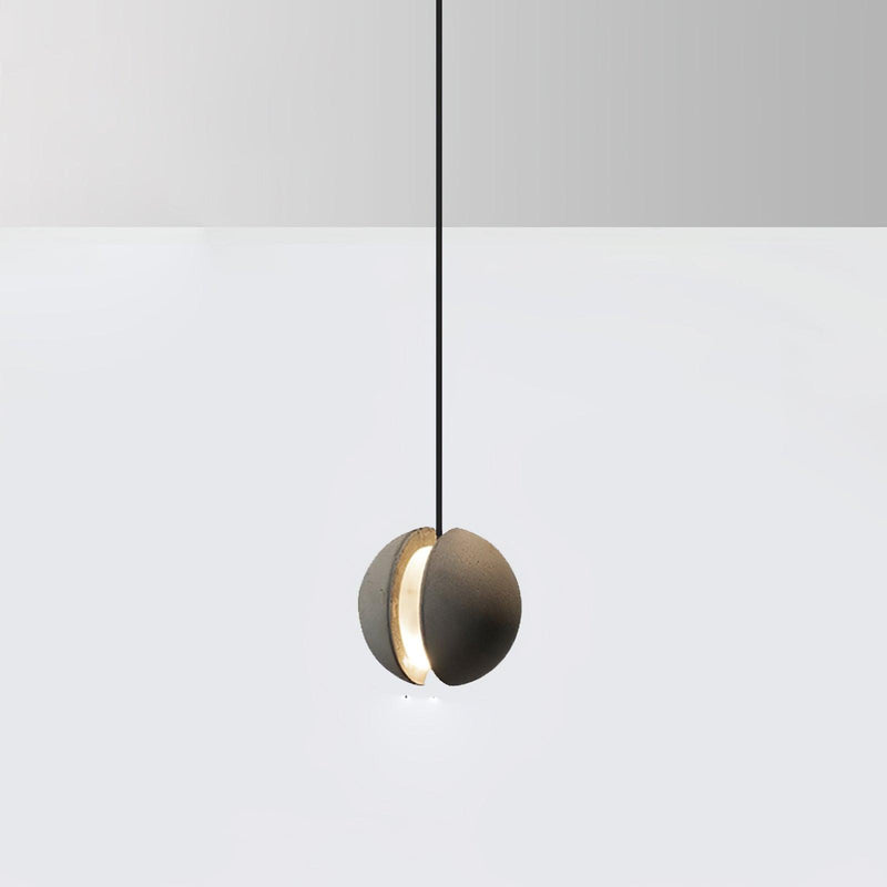 Moon Concrete Pendant Lamp-DWHOME