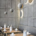 Moon Concrete Pendant Lamp.