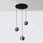 Moon Concrete Pendant Lamp-DWHOME