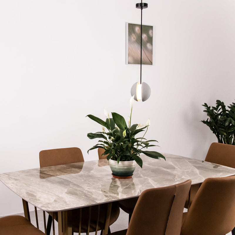 Moon Concrete Pendant Lamp-DWHOME
