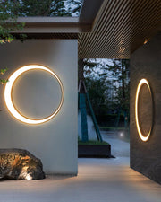 Moon Outdoor Wall Lamp-DWHOME