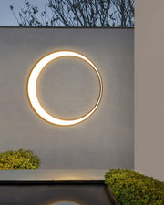 Moon Outdoor Wall Lamp-DWHOME