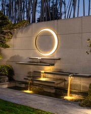 Moon Outdoor Wall Lamp-DWHOME