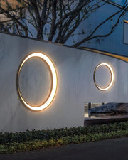 Moon Outdoor Wall Lamp-DWHOME