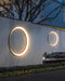 Moon Outdoor Wall Lamp.