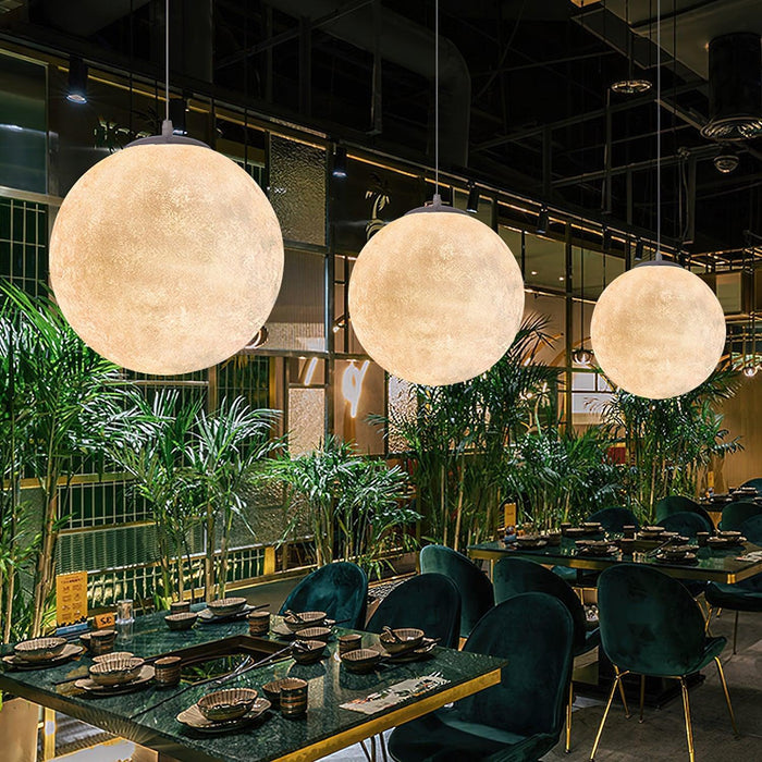 Moon Pendant Lamp-DWHOME