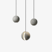 Moon Concrete Pendant Lamp-DWHOME