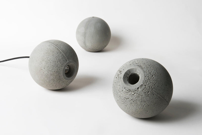 Moon Concrete Pendant Lamp-DWHOME