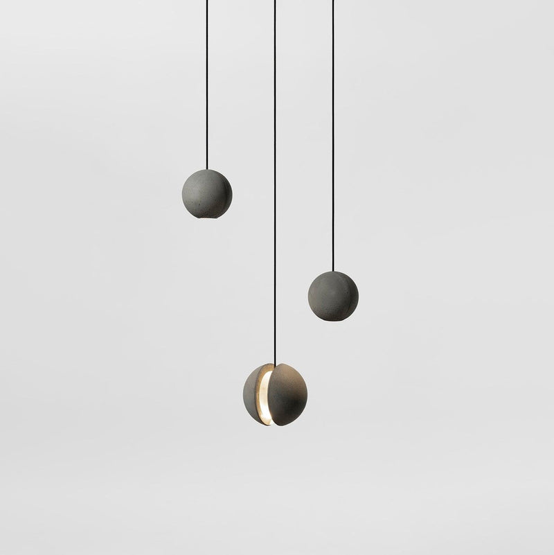 Moon Concrete Pendant Lamp-DWHOME