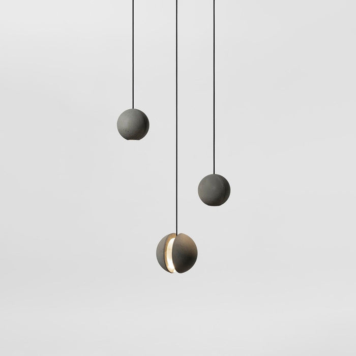 Moon Concrete Pendant Lamp - DWHOME