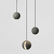 Moon Concrete Pendant Lamp-DWHOME
