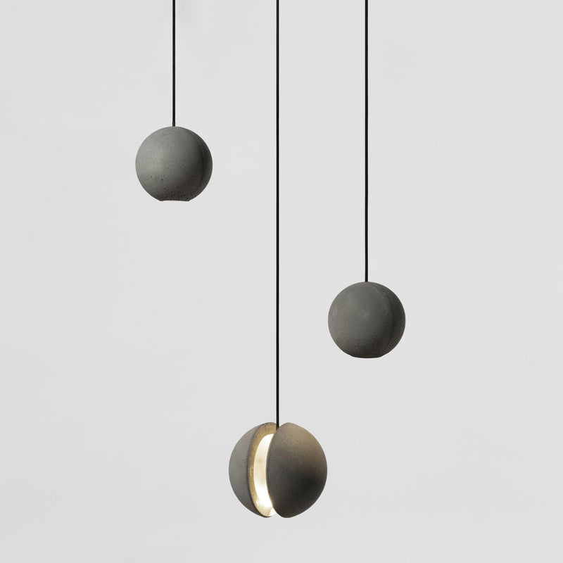 Moon Concrete Pendant Lamp-DWHOME