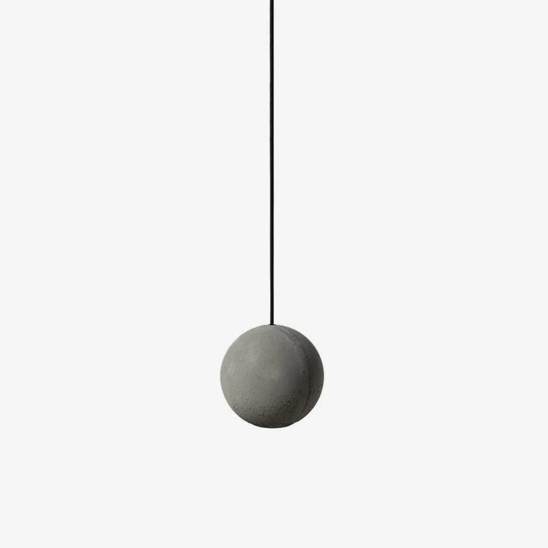 Moon Concrete Pendant Lamp-DWHOME