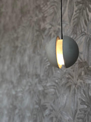 Moon Concrete Pendant Lamp-DWHOME