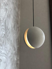 Moon Concrete Pendant Lamp-DWHOME