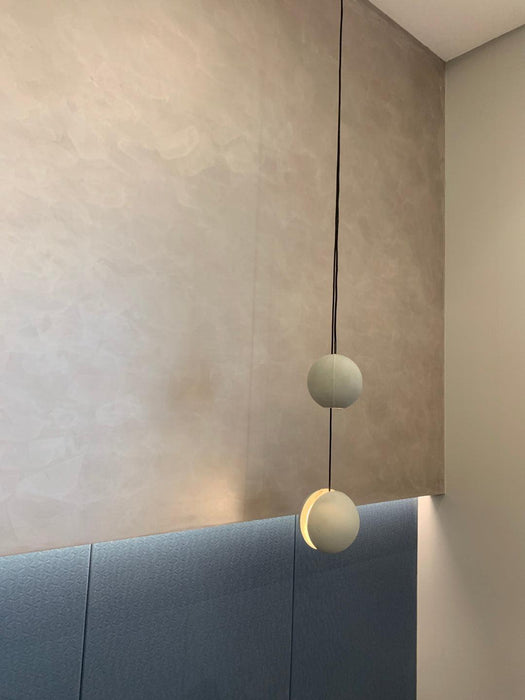 Moon Concrete Pendant Lamp - DWHOME