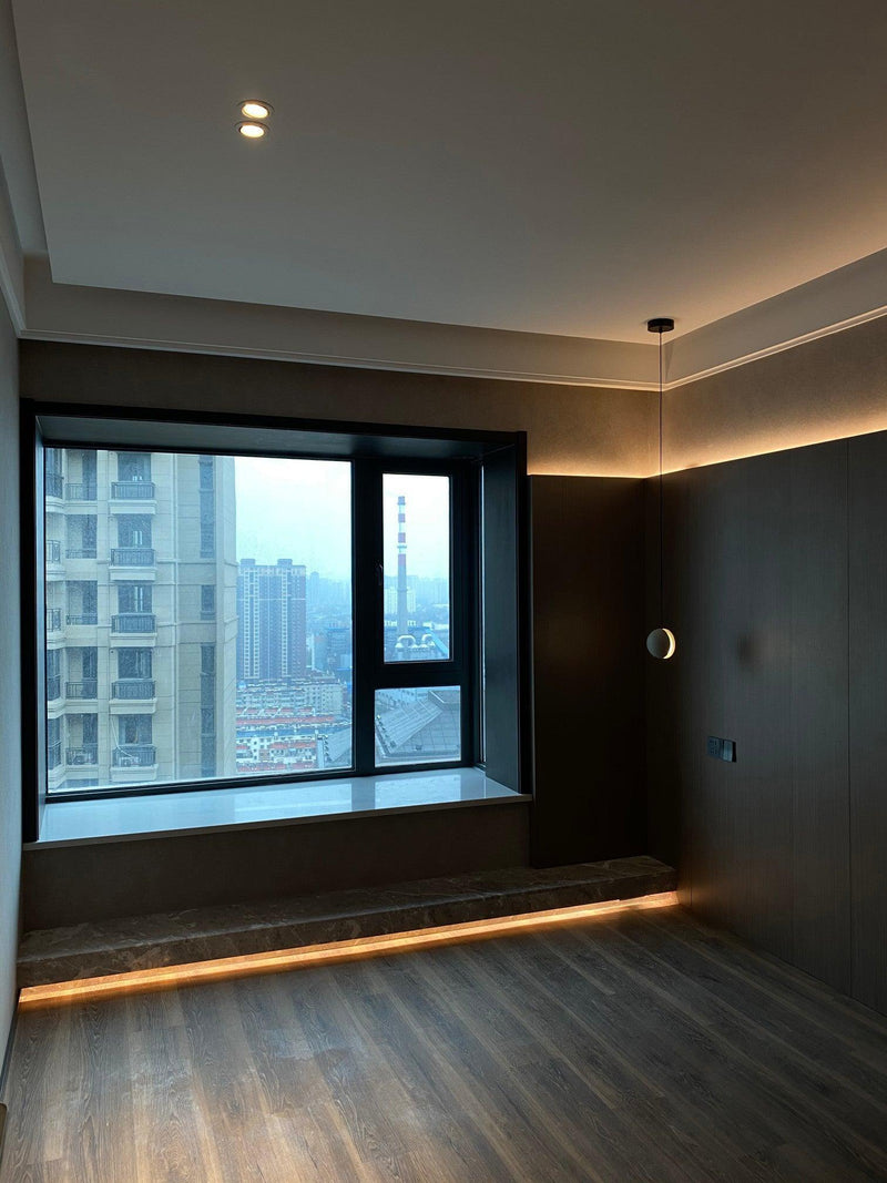 Moon Concrete Pendant Lamp-DWHOME