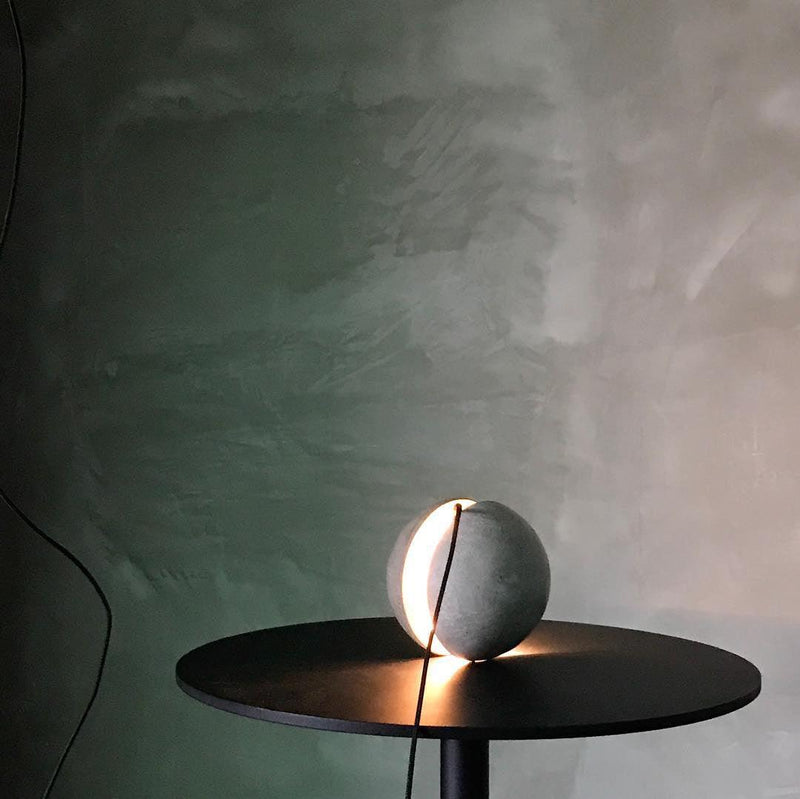 Moon Concrete Pendant Lamp-DWHOME
