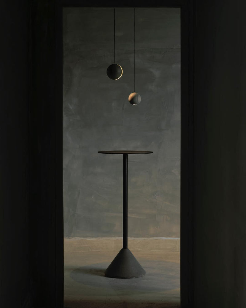 Moon Concrete Pendant Lamp-DWHOME