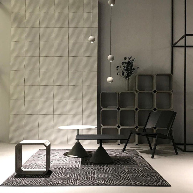 Moon Concrete Pendant Lamp-DWHOME