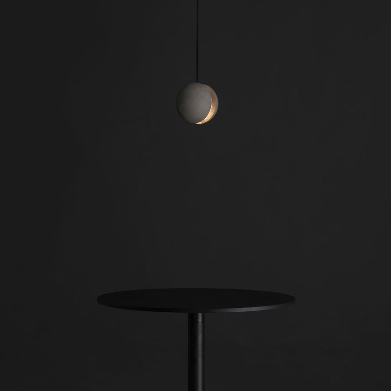 Moon Concrete Pendant Lamp-DWHOME