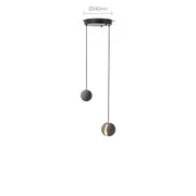 Moon Concrete Pendant Lamp-DWHOME