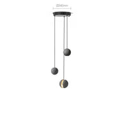 Moon Concrete Pendant Lamp-DWHOME