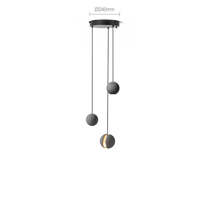 Moon Concrete Pendant Lamp - DWHOME