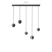 Moon Concrete Pendant Lamp-DWHOME