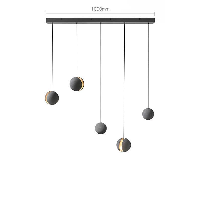 Moon Concrete Pendant Lamp-DWHOME