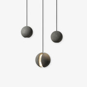 Moon Concrete Pendant Lamp-DWHOME
