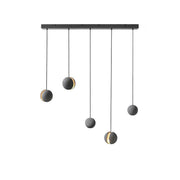 Moon Concrete Pendant Lamp-DWHOME