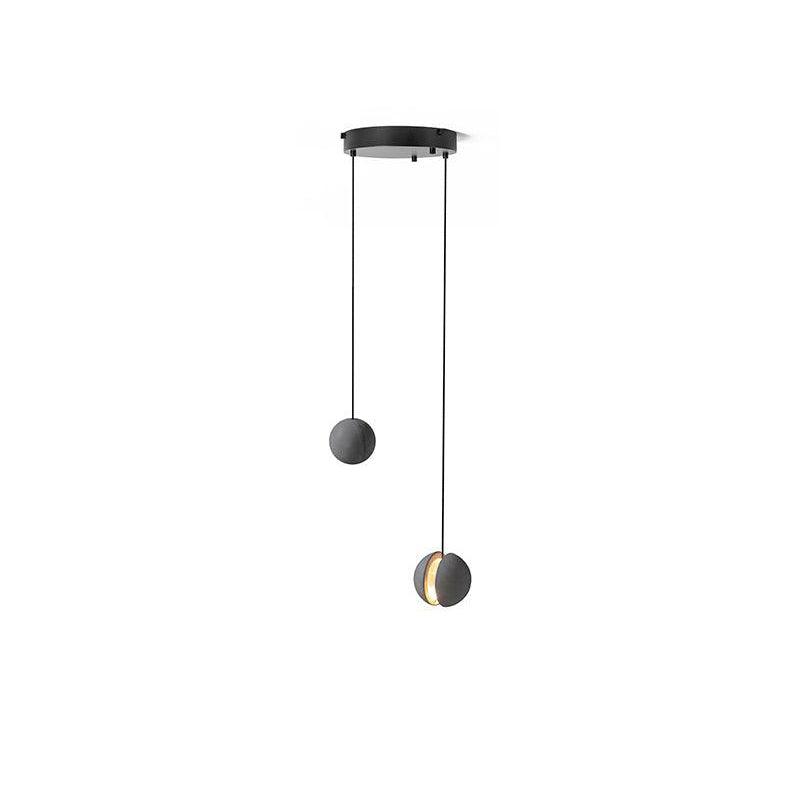 Moon Concrete Pendant Lamp-DWHOME