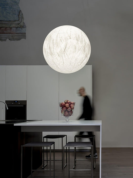 Moon Silk Pendant Lamp-DWHOME