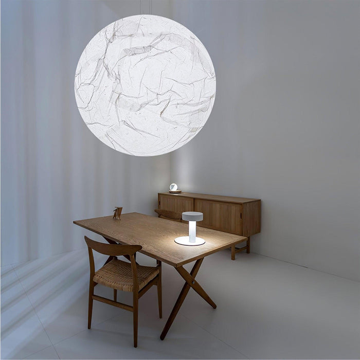 Moon Silk Pendant Lamp-DWHOME