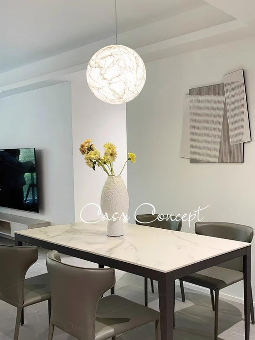 Moon Silk Pendant Lamp-DWHOME